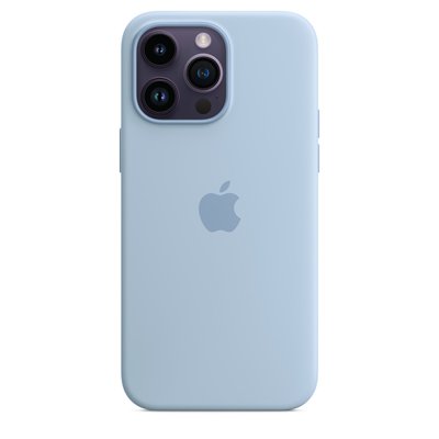 Чохол Apple Silicone Case with MagSafe for iPhone 14 Pro - Sky 1077 фото