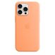 Чехол iPhone 15 Pro Max Silicone Case with MagSafe - Orange Sorbet 1051 фото 2