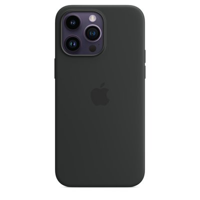 Чохол Apple Silicone Case with MagSafe for iPhone 14 Pro - Midnight 1085 фото