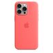 Чехол iPhone 15 Pro Max Silicone Case with MagSafe - Guava 1055 фото