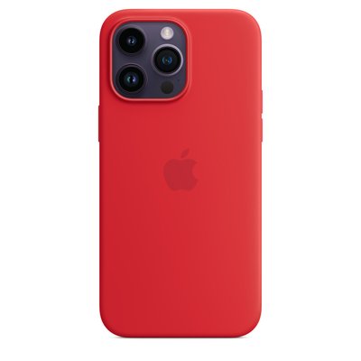 Чохол Apple Silicone Case with MagSafe for iPhone 14 Pro - (PRODUCT)RED 1087 фото