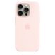 Чехол iPhone 15 Pro Max Silicone Case with MagSafe - Light Pink 1057 фото