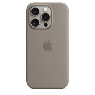 Чохол iPhone 15 Pro Silicone Case with MagSafe - Clay 1093 фото