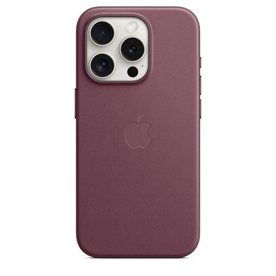 Чохол iPhone 15 Plus FineWoven Case with MagSafe - Mulberry 1096 фото