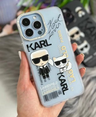 Чохол Karl Lagerfeld White для iPhone 15 Plus 1008 фото