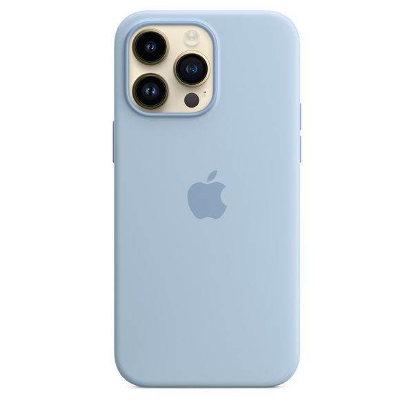 Чехол Apple Silicone Case with MagSafe for iPhone 14 Pro - Sky 1077 фото