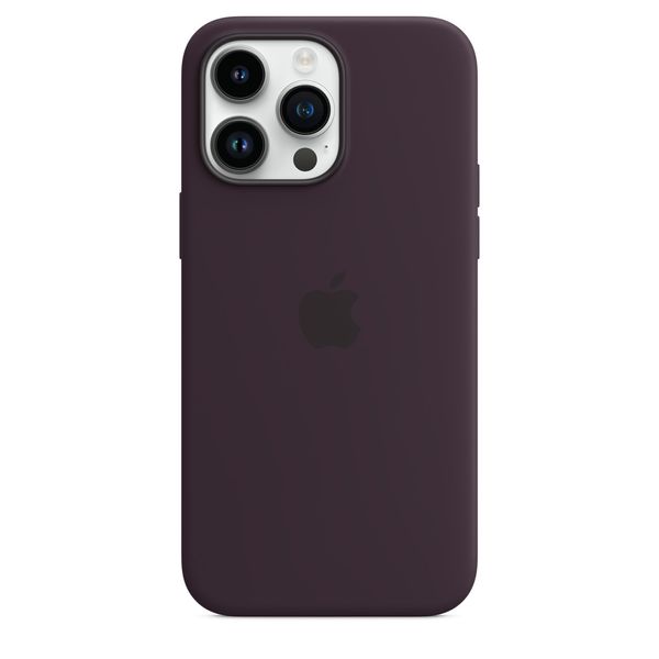 Чохол Apple Silicone Case with MagSafe for iPhone 14 Plus - Elderberry 1128 фото