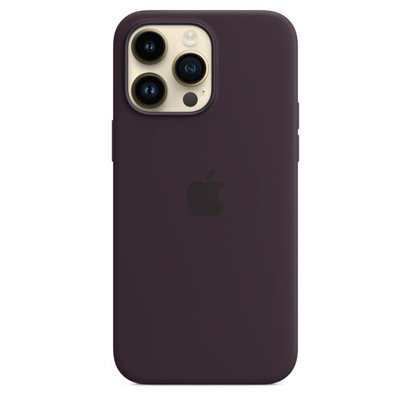 Чохол Apple Silicone Case with MagSafe for iPhone 14 Plus - Elderberry 1128 фото