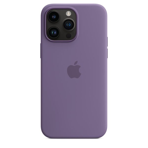 Чехол Apple Silicone Case with MagSafe for iPhone 14 Pro - Iris 1078 фото