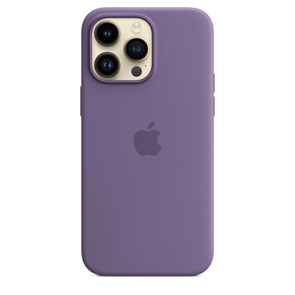 Чехол Apple Silicone Case with MagSafe for iPhone 14 Pro - Iris 1078 фото