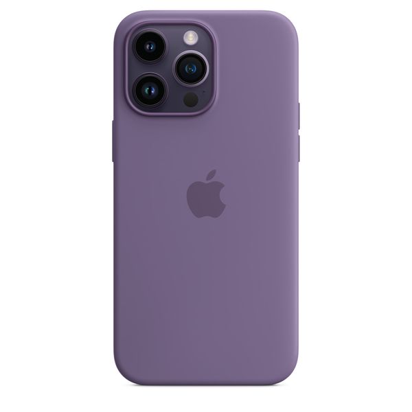 Чехол Apple Silicone Case with MagSafe for iPhone 14 Pro - Iris 1078 фото