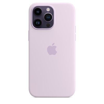 Чехол Apple Silicone Case with MagSafe for iPhone 14 Pro - Lilac 1081 фото