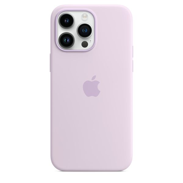 Чохол Apple Silicone Case with MagSafe for iPhone 14 Pro - Lilac 1081 фото