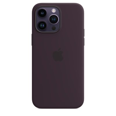 Чехол Apple Silicone Case with MagSafe for iPhone 14 Pro - Elderberry 1082 фото