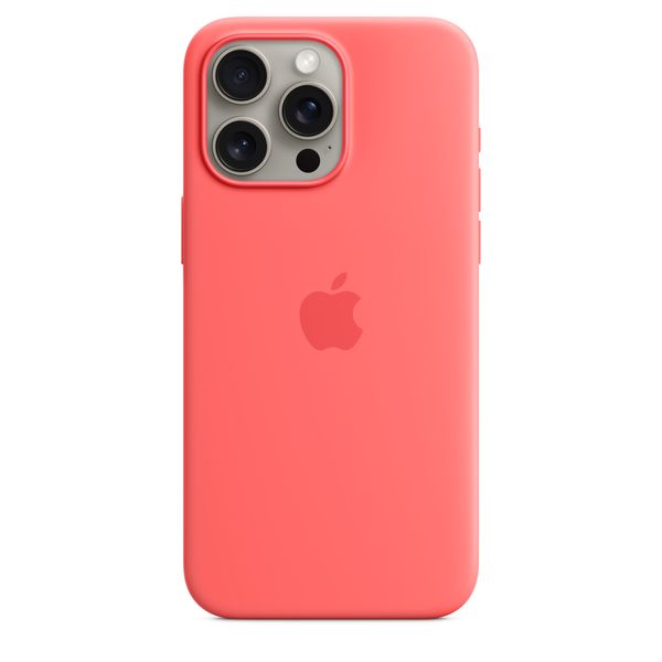 Чохол iPhone 15 Pro Max Silicone Case with MagSafe - Guava 1055 фото