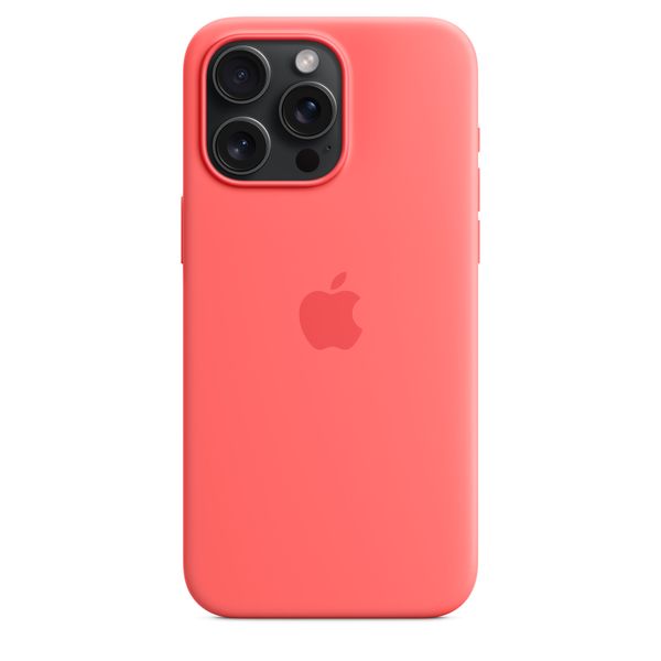 Чохол iPhone 15 Pro Max Silicone Case with MagSafe - Guava 1055 фото