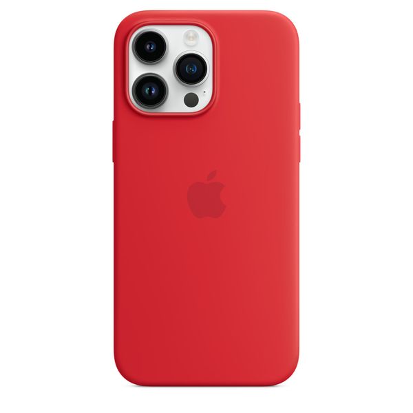 Чохол Apple Silicone Case with MagSafe for iPhone 14 Pro - (PRODUCT)RED 1087 фото