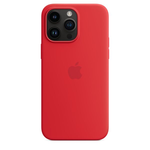 Чохол Apple Silicone Case with MagSafe for iPhone 14 Pro - (PRODUCT)RED 1087 фото