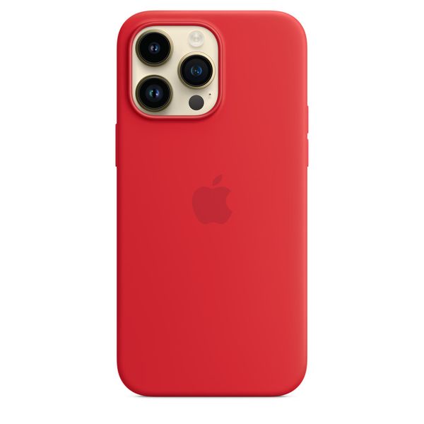 Чохол Apple Silicone Case with MagSafe for iPhone 14 Pro - (PRODUCT)RED 1087 фото