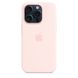 Чохол iPhone 15 Pro Max Silicone Case with MagSafe - Light Pink 1057 фото 3