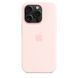 Чохол iPhone 15 Pro Max Silicone Case with MagSafe - Light Pink 1057 фото 4