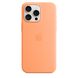 Чохол iPhone 15 Pro Silicone Case with MagSafe - Orange Sorbet 1088 фото 2