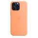 Чохол iPhone 15 Pro Silicone Case with MagSafe - Orange Sorbet 1088 фото 3