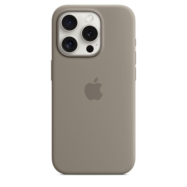 Чохол iPhone 15 Pro Silicone Case with MagSafe - Clay 1093 фото