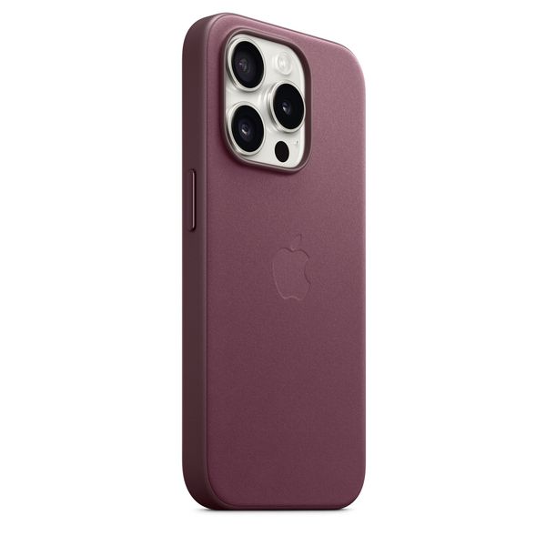 Чехол iPhone 15 Plus FineWoven Case with MagSafe - Mulberry 1096 фото