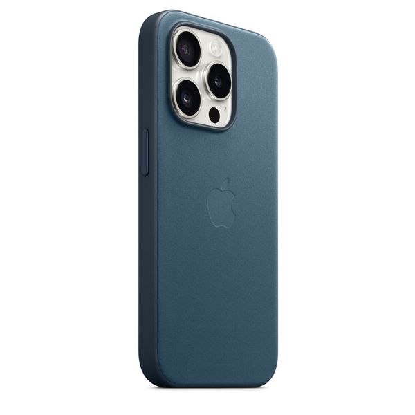 Чехол iPhone 15 Plus FineWoven Case with MagSafe - Pacific Blue 1099 фото