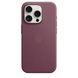 Чохол iPhone 15 FineWoven Case with MagSafe - Mulberry 1117 фото 1